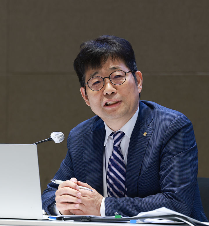 유상대 부총재 기자간담회 (사진제공=한국은행) *재판매 및 DB 금지