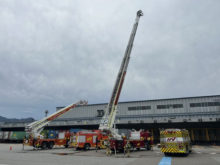 옥천서 긴급구조종합훈련, 26개 기관 복합재난 대응력 점검