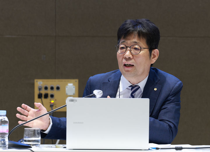 유상대 부총재 기자간담회(사진제공=한국은행) *재판매 및 DB 금지