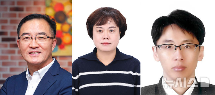 [광주=뉴시스] 광주시 2025년 하반기 승진 인사 의결. 왼쪽부터 2급 승진 김준영 도시공간국장, 3급 승진 박금화 건축경관 과장·윤창모 관광도시 과장. (사진=광주시청 제공). photo@newsis.com *재판매 및 DB 금지