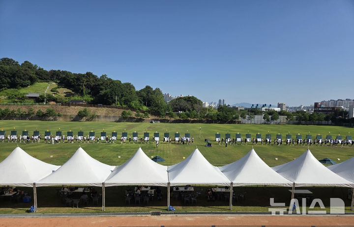 [광주=뉴시스] 광주 남구 '광주국제양궁장'. (사진=광주시청 제공·뉴시스 DB). photo@newsis.com *재판매 및 DB 금지