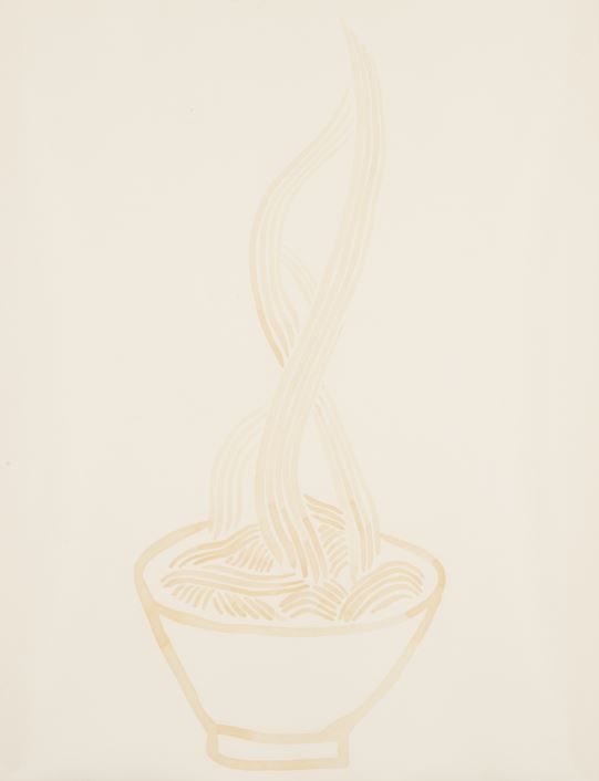 박이소, 〈삼위일체〉, 1994, 종이에 커피, 콜라, 간장을 섞은 용액, 131×101cm *재판매 및 DB 금지