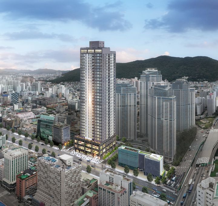 [부산=뉴시스] 부산 부산진구의 희망더함주택 공급 사례 (그림=부산시 제공) 2025.06.25. photo@newsis.com *재판매 및 DB 금지