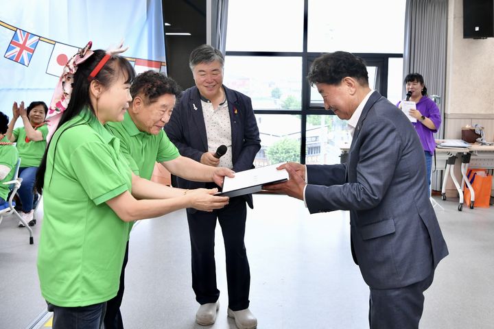 횡성소망이룸학교 명랑운동회 선수단 선서. *재판매 및 DB 금지