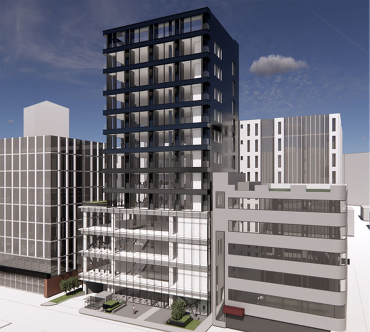 마스턴투자운용이 개발 예정인 '무신사 성수 E4 오피스' 조감도. (사진=마스턴투자운용 제공) *재판매 및 DB 금지