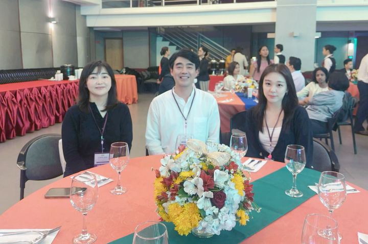 세종대 호텔관광경영학과 안영주 교수(왼쪽 첫 번째)와 이슬기 교수(왼쪽 두 번째), 박서현 박사과정생이 ICRTH 2025에 참석했다. (사진=세종대 제공) *재판매 및 DB 금지