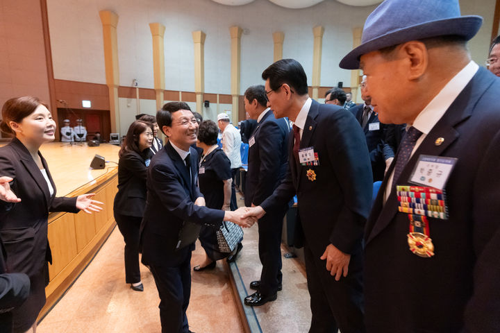 [수원=뉴시스] 6·25전쟁 제75주년 행사. (사진=경기도 제공) 2025.06.25. photo@newsis.com *재판매 및 DB 금지