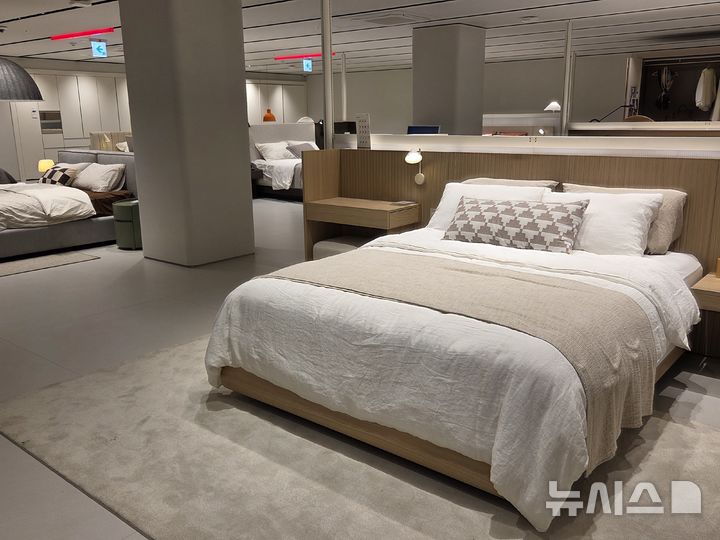 [서울=뉴시스] 류난영 기자= 한샘 '플래그십 논현' 매장. 