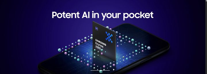 [서울=뉴시스]삼성전자는 최신 모바일 애플리케이션프로세서(AP) '엑시노스 2500'이 양산에 들어갔다고 밝혔다. 이 칩은 기존 엑시노스2400 대비 전력 소모를 절반 수준으로 줄였다. (사진=삼성전자 홈페이지 캡쳐) photo@newsis.com *재판매 및 DB 금지