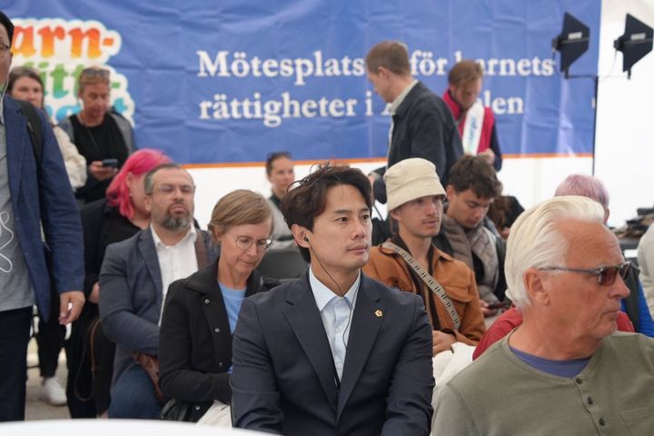 스웨덴 '알메달렌 위크(Almedalsveckan)' 참가한 황대호 경기도의회 의원(사진=경기도의회 제공) *재판매 및 DB 금지