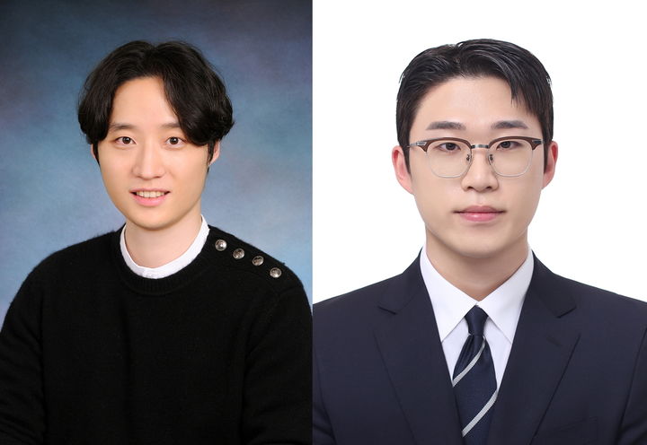 사진은 숭실대 민선기 교수(왼쪽), 정경호 학생. (사진=숭실대 제공) *재판매 및 DB 금지