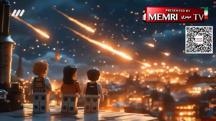 [뉴시스] 이란이 만든 레고 캐릭터 영상 중 일부. 2025.6.26 *재판매 및 DB 금지