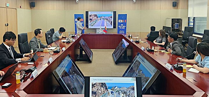교통사고 분석 기법 무상교육 모습. *재판매 및 DB 금지
