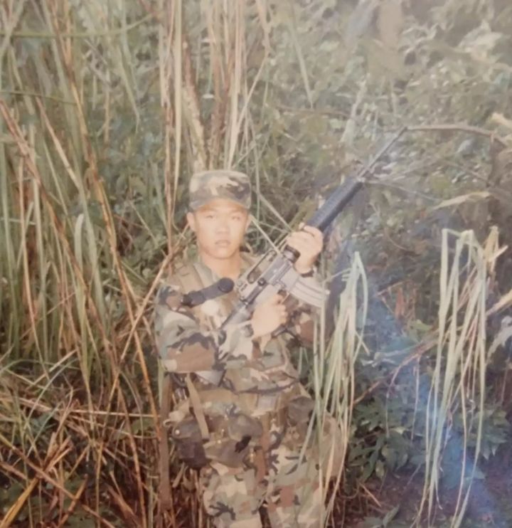 [서울=뉴시스] 복무 당시 박세준 씨의 모습. (사진 = NPR 캡처) 2025.06.26. *재판매 및 DB 금지