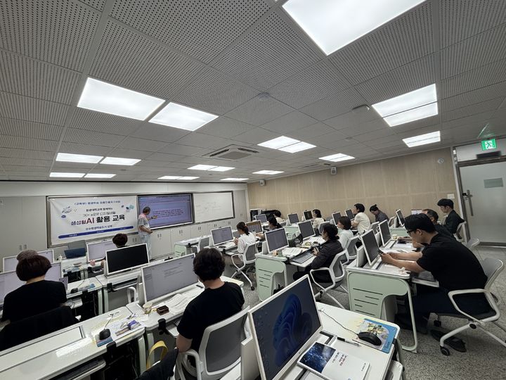 생성형 AI 활용 교육과정 운영(사진=김제시 제공) *재판매 및 DB 금지