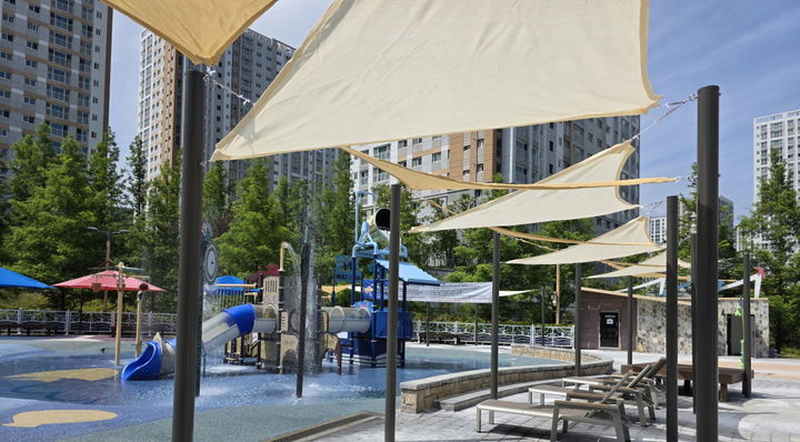 [부산=뉴시스] 부산 기장군 일광 아라공원 물놀이장 (사진=부산 기장군 제공) 2025.06.26. photo@newsis.com *재판매 및 DB 금지