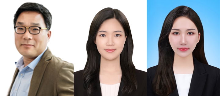 사진은 성균관대 임용택 교수(왼쪽 첫 번째), 유연정 박사과정생(왼쪽 두 번째), 김수현 석사. (사진=성균관대 제공) *재판매 및 DB 금지