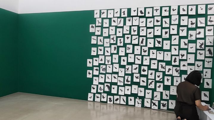 '드리프팅 스테이션' 천경우 전시 전경 *재판매 및 DB 금지