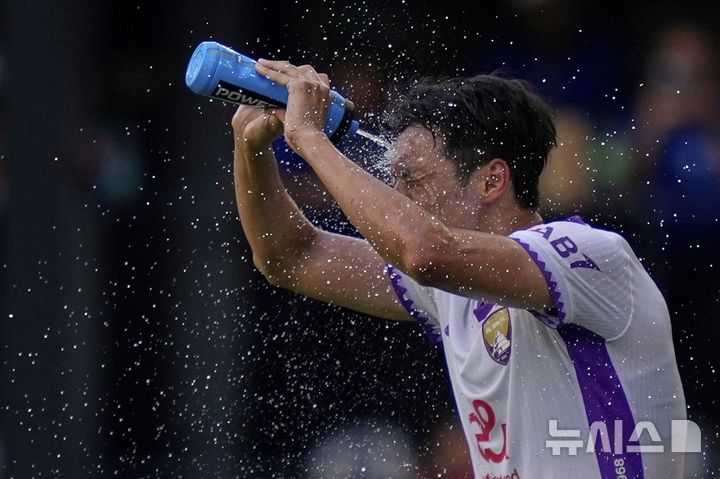 [워싱턴=AP/뉴시스]박용우 뛴 알아인, 클럽월드컵서 첫 승. 2025.06.16.