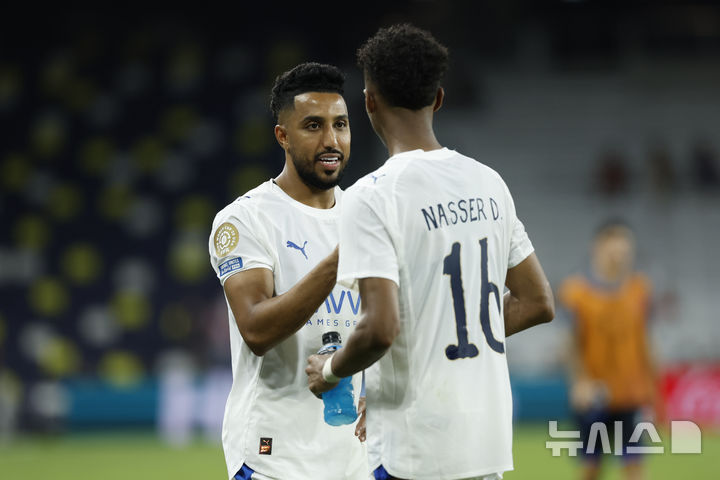 [내슈빌=AP/뉴시스]사우디 알힐랄, 클럽월드컵 16강행. 2025.06.26.