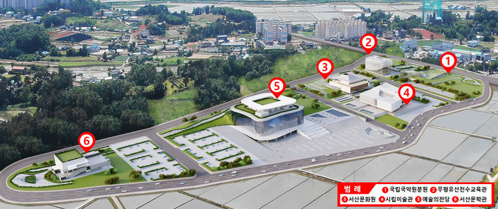 [서산=뉴시스] 서산시 문화예술타운 조성사업 조감도. (사진=서산시 제공) 2025.06.27. photo@newsis.com *재판매 및 DB 금지