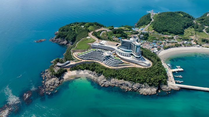 [남해=뉴시스] 쏠비치 남해 전경. (사진=소노인터내셔널 제공) photo@newsis.com&nbsp; *재판매 및 DB 금지