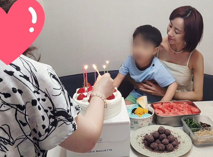 [서울=뉴시스] 조민아가 27일 본인 인스타그램에 아들의 생일 파티 현장을 공개했다. (사진=조민아 인스타그램 캡처) 2025.06.27. photo@newsis.com *재판매 및 DB 금지