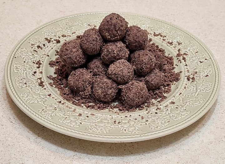 [서울=뉴시스] 조민아가 24일 본인 인스타그램에 아들을 위해 만든 수수팥떡 사진을 올렸다. (사진=조민아 인스타그램 캡처) 2025.06.27. photo@newsis.com *재판매 및 DB 금지