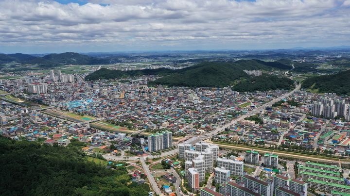 [정읍=뉴시스] 정읍시가지 전경. *재판매 및 DB 금지