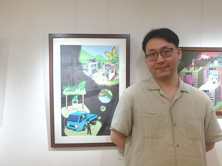 [서울=뉴시스] 구무서 기자 = 웹툰작가 강동우씨 2025.06.27. nowest@newsis.com *재판매 및 DB 금지