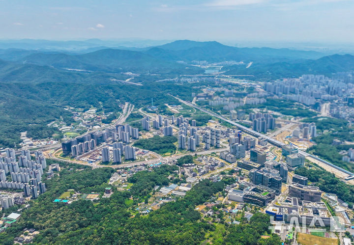 [과천=뉴시스] 과천지식정보타운 전경. (사진=과천시 제공).2025.06.27. photo@newsis.com *재판매 및 DB 금지