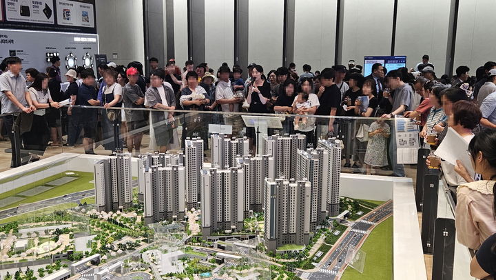 [서울=뉴시스] 신분평 더웨이시티 제일풍경채 견본주택. (사진=피알메이저 제공) 2025.06.29. photo@newsis.com *재판매 및 DB 금지