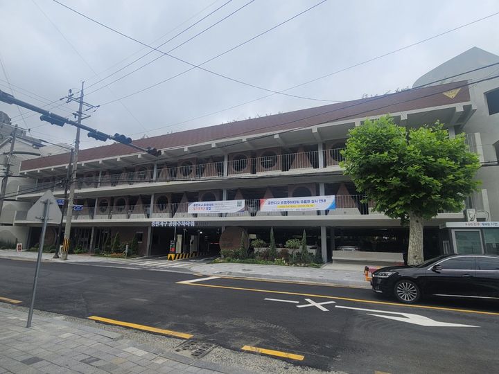 [진주=뉴시스]진주시시설관리공단, 중안지구 공영주차타워.(사진=진주시시설관리공단 제공).2025.06.29.photo@newsis.com *재판매 및 DB 금지