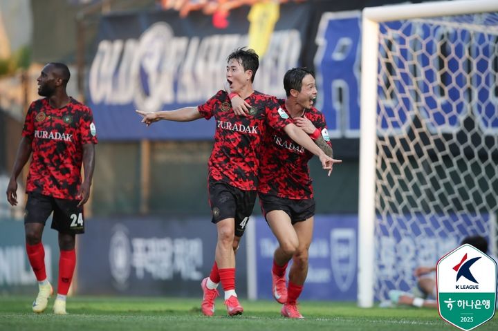 [서울=뉴시스] 프로축구 K리그2 김포FC의 조성준. (사진=한국프로축구연맹 제공)