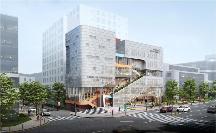 [부산=뉴시스] 어린이·청소년의 미래 공간 꿈 나눔터 조감도 (그림=부산시 제공) 2025.06.30. photo@newsis.com *재판매 및 DB 금지