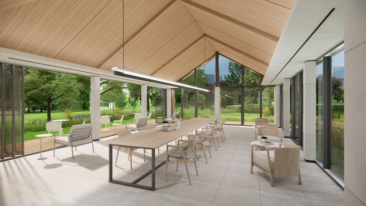 [서울=뉴시스] 양산자이 파크팰리체’에 적용 예정인 모듈러 티하우스 투시도. (사진=GS건설 제공) 2025.06.30. photo@newsis.com *재판매 및 DB 금지