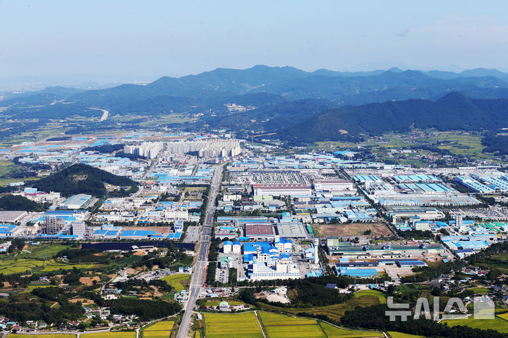 [완주=뉴시스] 완주산업단지 전경. *재판매 및 DB 금지