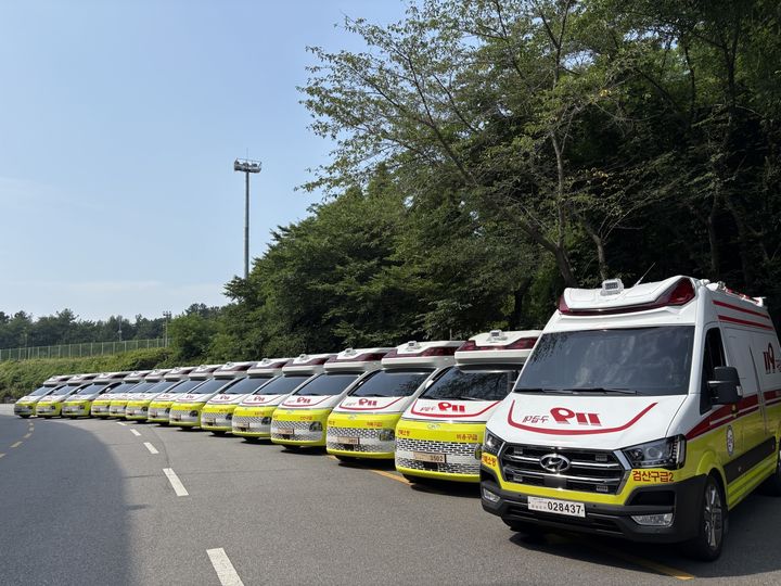 [전주=뉴시스] 구급차량. (사진=뉴시스 DB). photo@newsis.com *재판매 및 DB 금지