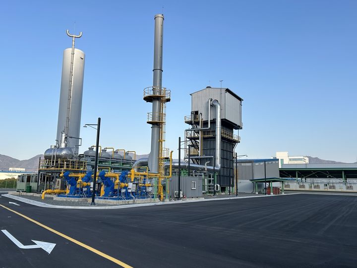 경남에너지에서 위탁운영 중인 '창원 수소생산기지' 전경.(사진=경남에너지 제공) 2025.06.30. *재판매 및 DB 금지