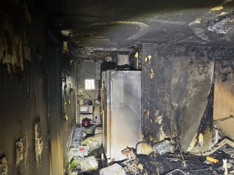 [대전=뉴시스] 30일 오전 6시 54분께 대전 서구 갈마동의 한 빌라에서 불이 났다.(사진=대전소방본부 제공) 2025.06.30. photo@newsis.com *재판매 및 DB 금지