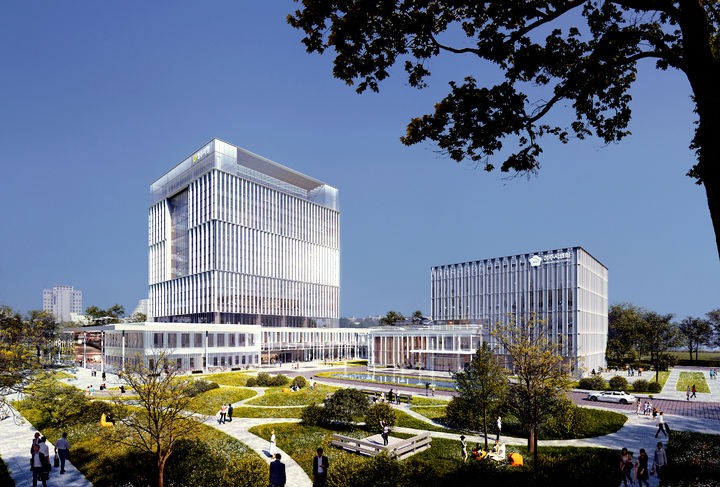 [청주=뉴시스]청주시 신청사 조감도. photo@newsis.com *재판매 및 DB 금지