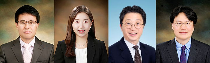 (왼쪽부터) 신오순 교수, 권민혜 교수, 신요안 교수, 이종호 교수. (사진=숭실대 제공) *재판매 및 DB 금지