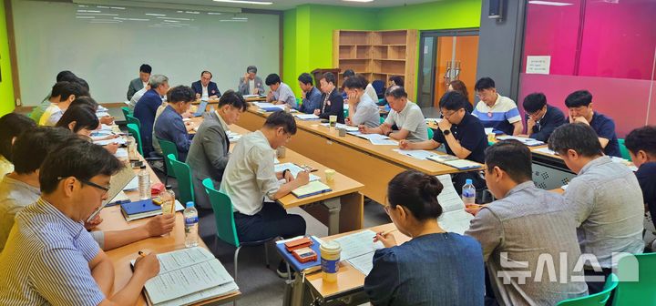 [전주=뉴시스]윤난슬 기자 = 재정 신속 집행 성과 보고회. (사진=전주시설공단 제공) photo@newsis.com 