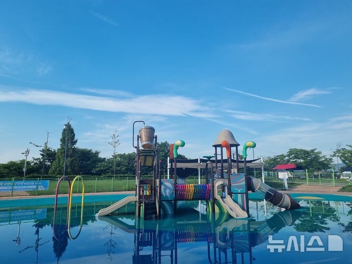 [여주=뉴시스]여주 금은모래어린이물놀이장 전경(사진=여주도시공사 제공)2025.06.30.photo@newsis.com