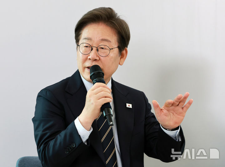 대통령실 간담회 현장
