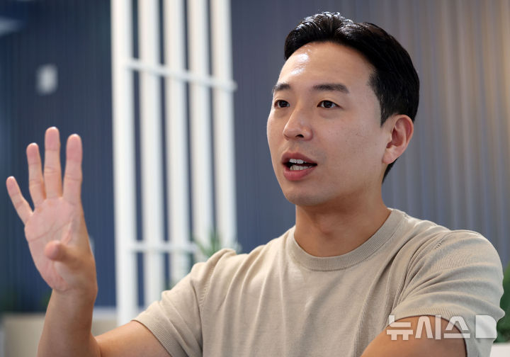 [서울=뉴시스] 홍효식 기자 = 백훈종 스매시파이 대표가 지난달 25일 서울 마포구 제2서울핀테크랩에서 뉴시스와 인터뷰하고 있다. 2025.07.01. yesphoto@newsis.com