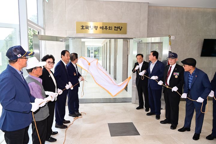 [김천=뉴시스] 국가유공자 전용 봉안시설 조성. (사진=김천시 제공) 2025.07.01 photo@newsis.com *재판매 및 DB 금지