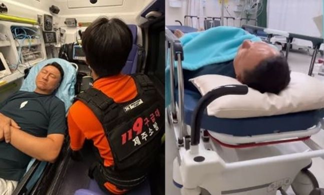 [서울=뉴시스] 작곡가 주영훈이 복통과 고열로 응급실을 찾은 근황이 전해졌다. (사진=이윤미 인스타그램 캡처) 2025.07.01. photo@newsis.com&nbsp; *재판매 및 DB 금지