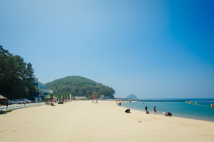 경남의 한 해수욕장. *재판매 및 DB 금지