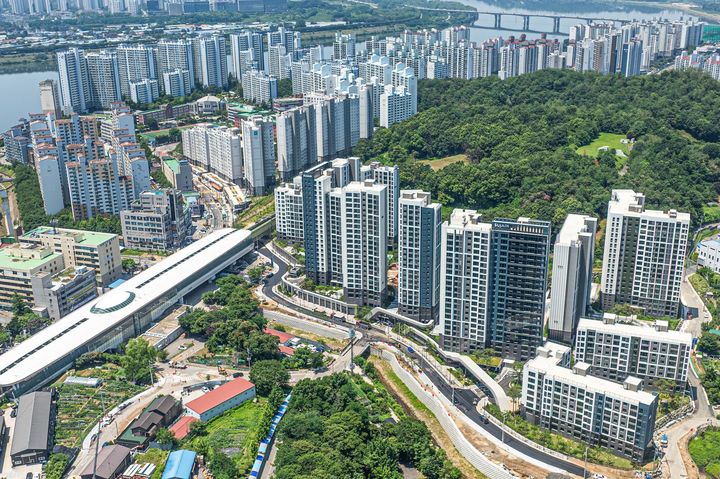 도심역 한양수자인 리버파인 전경. (사진=BS한양 제공) *재판매 및 DB 금지